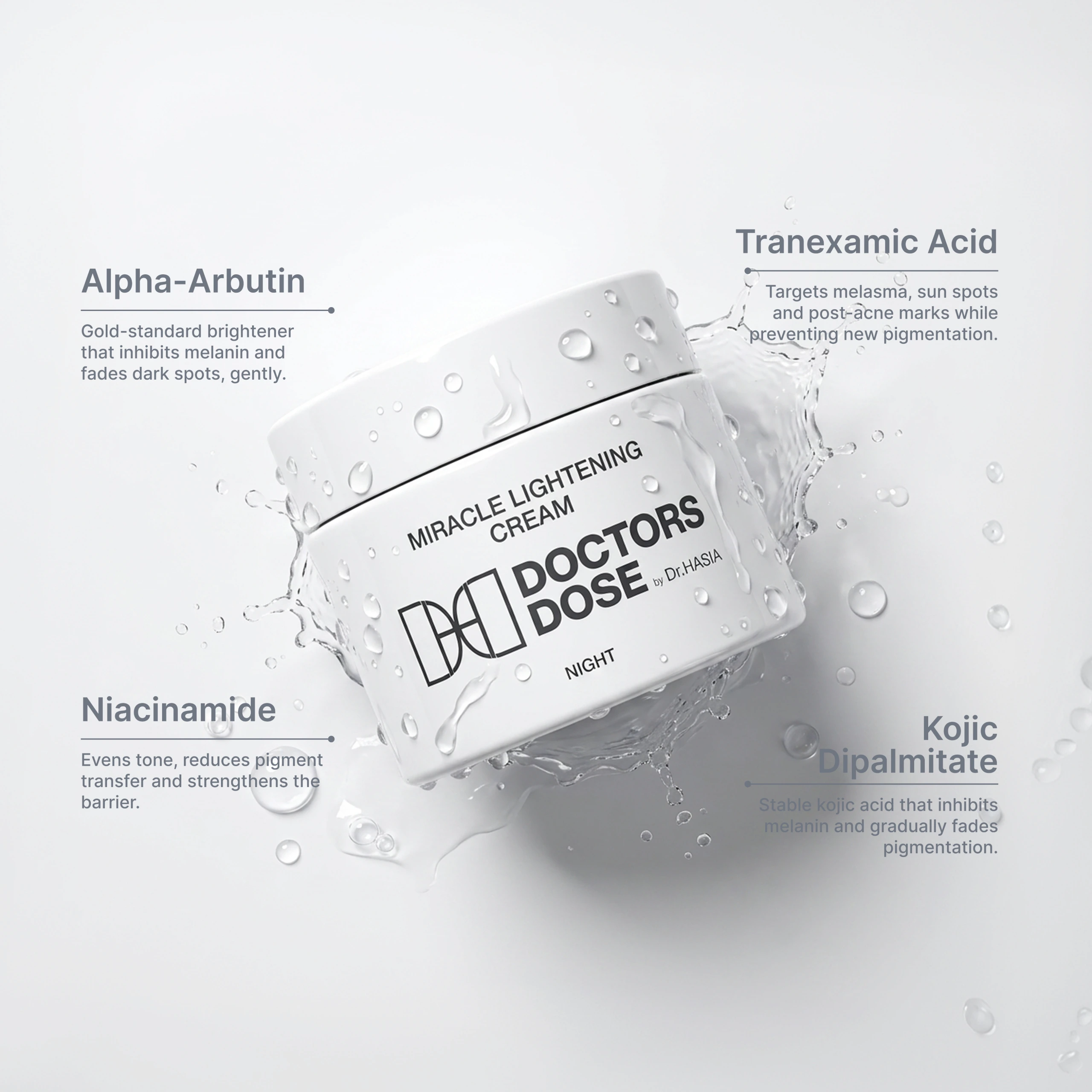 Miracle Lightening Cream Night — texture